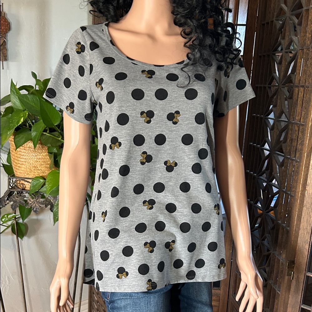 NWOT LULAROE MINNIE MOUSE TOP S